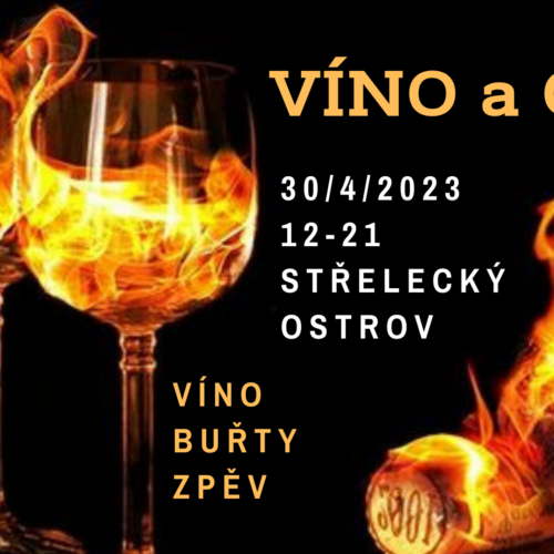 Víno a oheň na ostrově